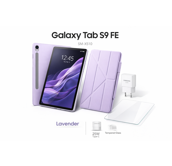 国内版 ラベンダー Galaxy Tab S9 FE 128GB WiFiモデル Samsung Galaxy Tab S9 FE SM-X510 128GB 6GB RAM 10.9