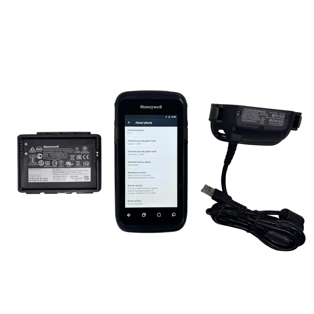 HONEYWELL CT50 EL TERMİNALİ + BATARYA + CRADLE