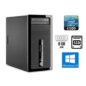 Hp Prodesk 400 G3 Mt Intel I5-6500 8 Gb Ram 256 Ssd Masaüstü Bilgisayar İkinci El