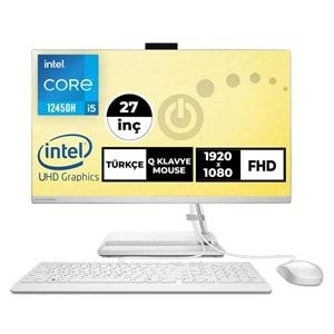 Lenovo Ideacentre Aıo 3 27Iap7 Intel İ5-12450H 8Gb 512Gb Ssd Freedos 27