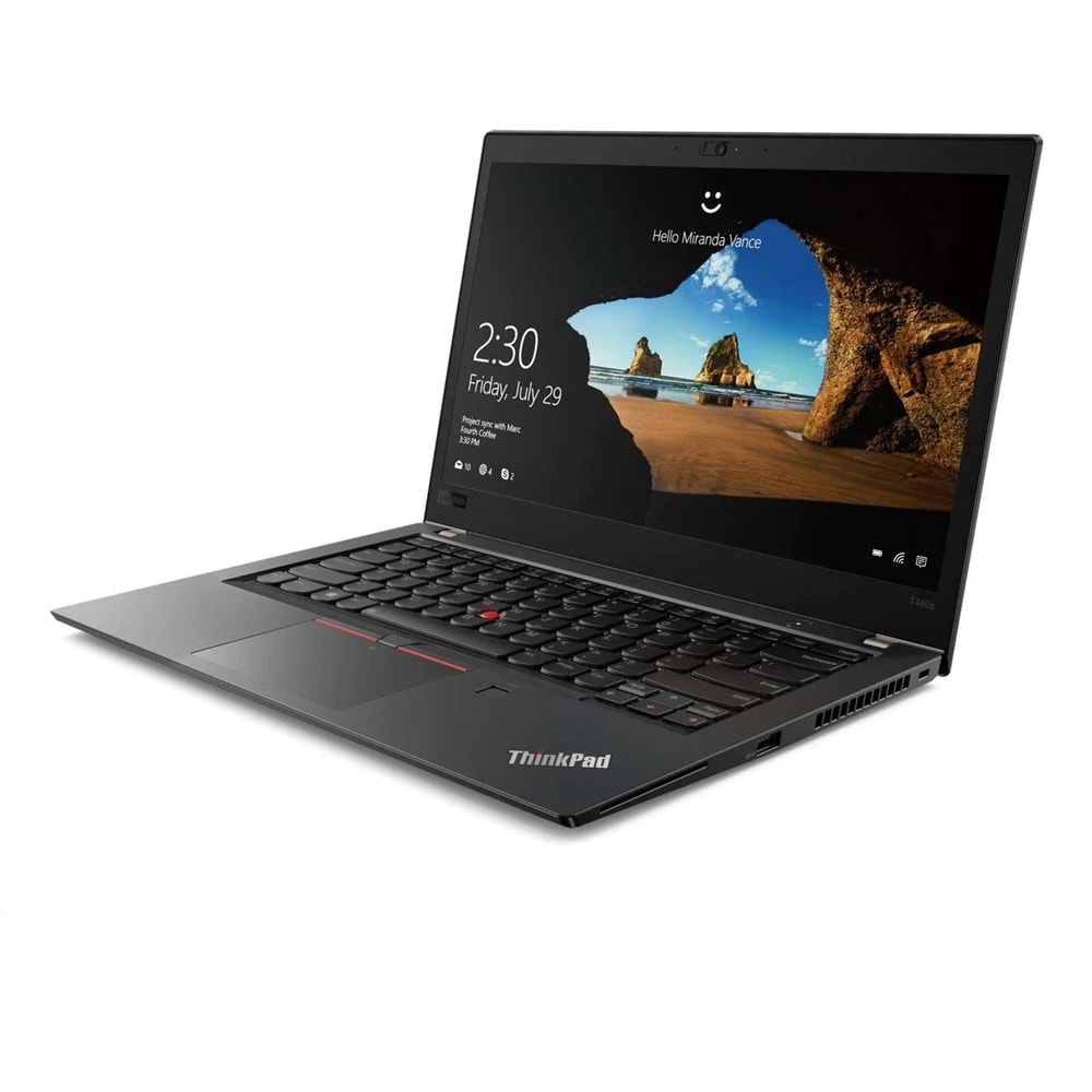 Lenovo Thinkpad T480S Intel İ7-8550U 16 Gb Ram 256 Gb Ssd 14” Notebook- İkinci El