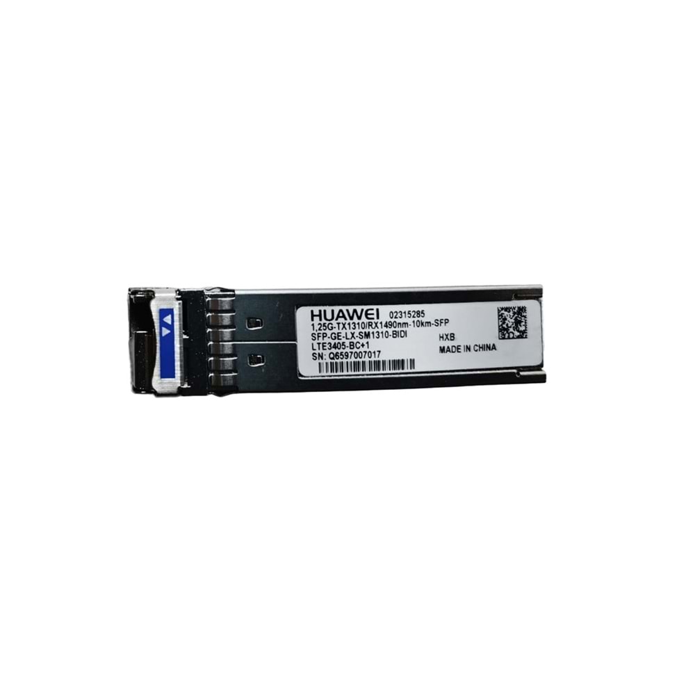 HUAWEİ SFP-GE-LX-SM1310-BIDI 1.25G-TX1310/RX1490NM-10KM