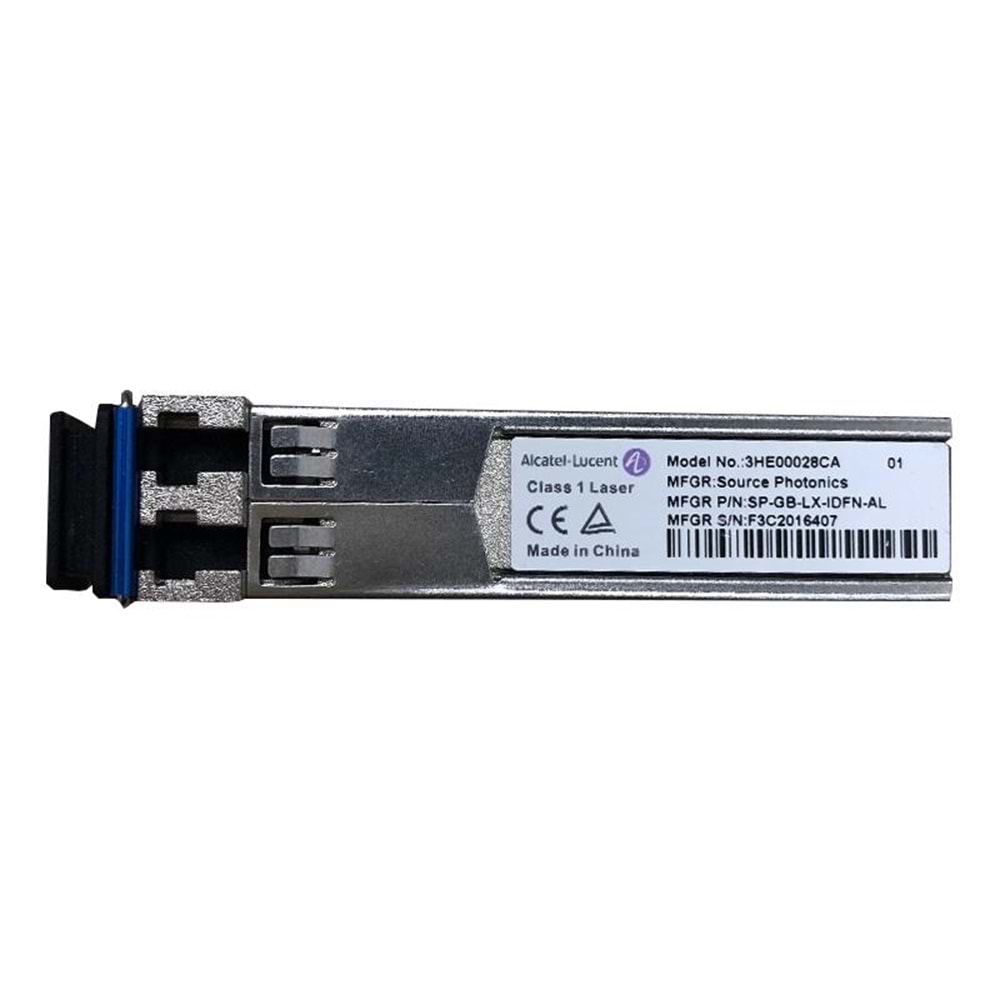 ALCATEL LUCENT 3HE00028CA SFP-GIGE-LX-LC ROHS 6/6 DDM MODÜL
