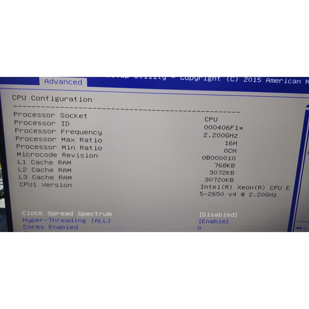 SUPERMİCRO 116-7 İNTEL XEON E5-2650 V4 64 GB RAM SERVER - TESHİR