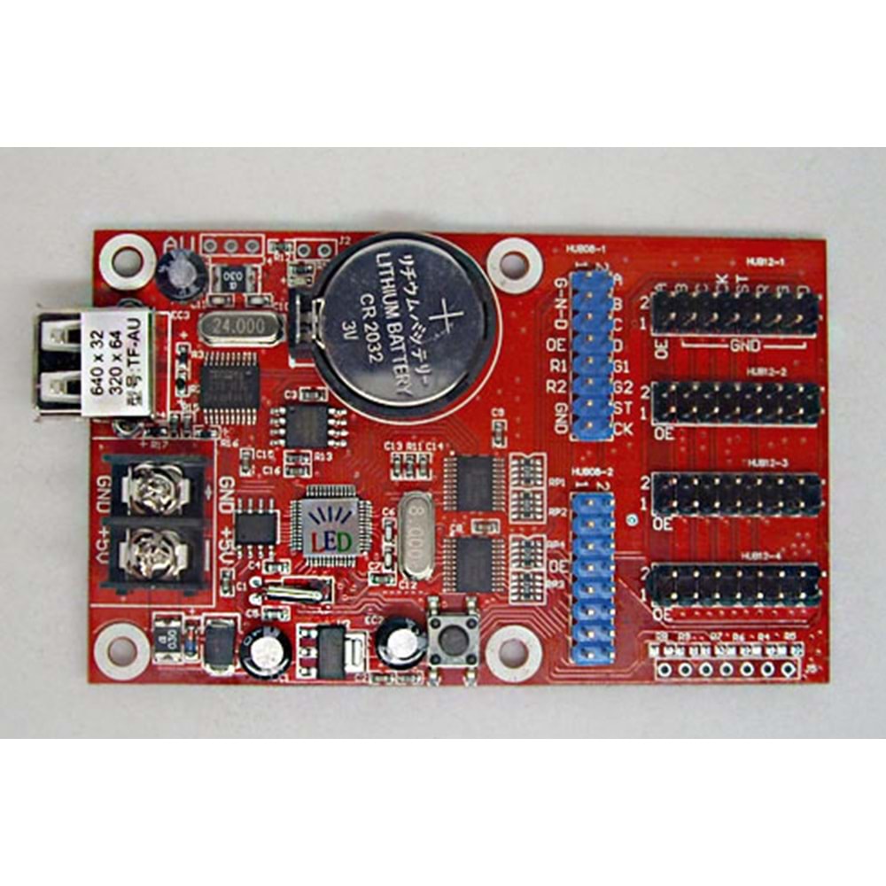 POWERLED LED PANEL KARTI (TF-AU) USB (4X8) HD-A3 * (TF-A6U) UX4 4LÜ KART