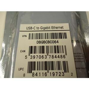 DELL ADAPTER USB-C TO GİGABİT ETHERNET / PXE / DONGLE DBQBCBC064 096NP5