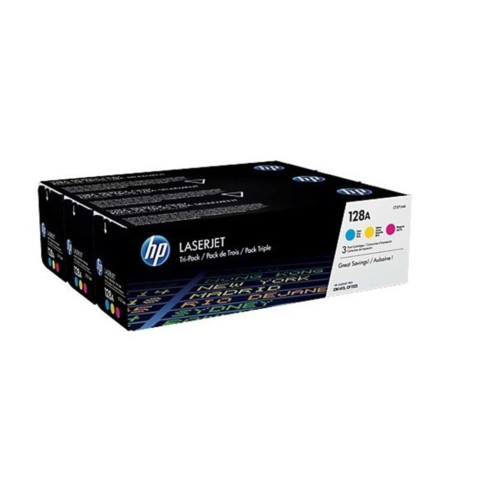 HP 128A 1300 SAYFA KAPASİTELİ 3 RENK TONER CF371AM