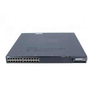Juniper EX4200-24PX | 24 Port GbE | Full PoE+ (30W) | 930W | L3 Switch REFURBİSHED