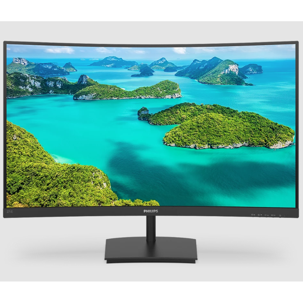 Philips 271E1SC 27” Curved Monitör | VA Panel, 75Hz, Geniş Ekran Full HD - İkinci EL