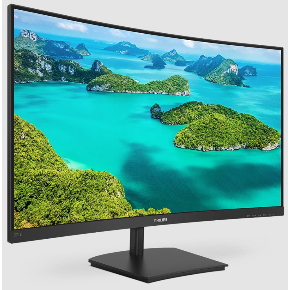 Philips 271E1SC 27” Curved Monitör | VA Panel, 75Hz, Geniş Ekran Full HD - İkinci EL