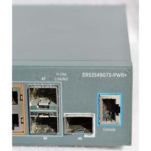 Avaya ERS3549GTS-PWR+ 48 Port Gigabit PoE+ Yönetilebilir Ethernet Switch - İkinci EL