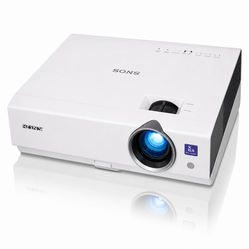 Sony VPL-DX122 2600 ANSI Lümen HDMI XGA 3LCD Projeksiyon Cihazı - İkinci EL