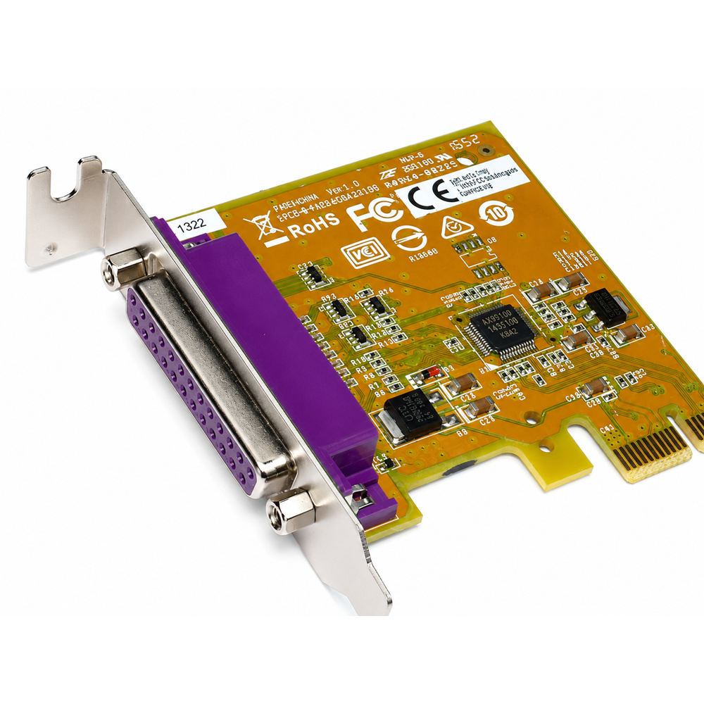 HP 801549-001 PCI Express x1 Paralel Port LPT DB25 Genişleme Kartı PAR6408A